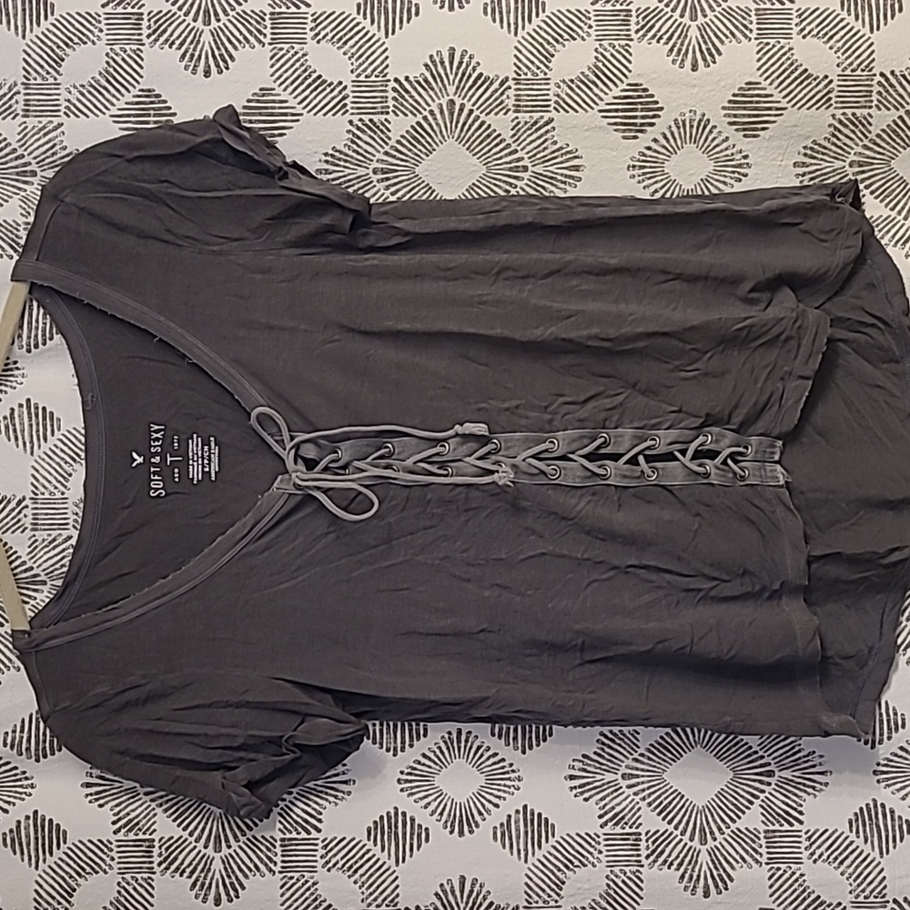 Lace Up Shirt